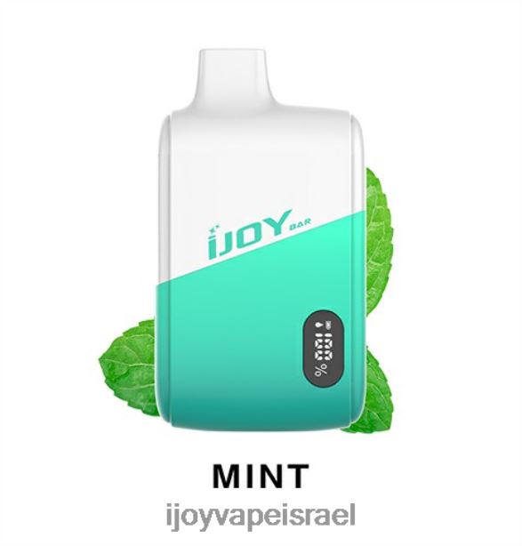 iJOY Bar IC8000 חַד פַּעֲמִי FLFJ6188 iJoy vape shop מנטה