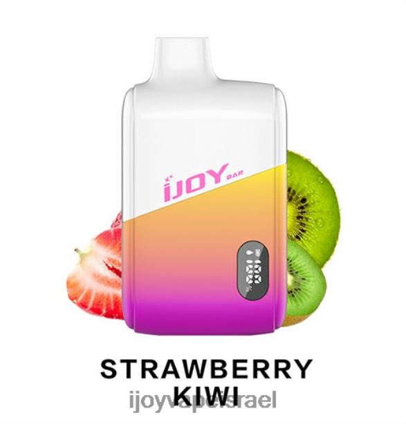 iJOY Bar IC8000 חַד פַּעֲמִי FLFJ6193 iJoy vape jerusalem קיווי תות
