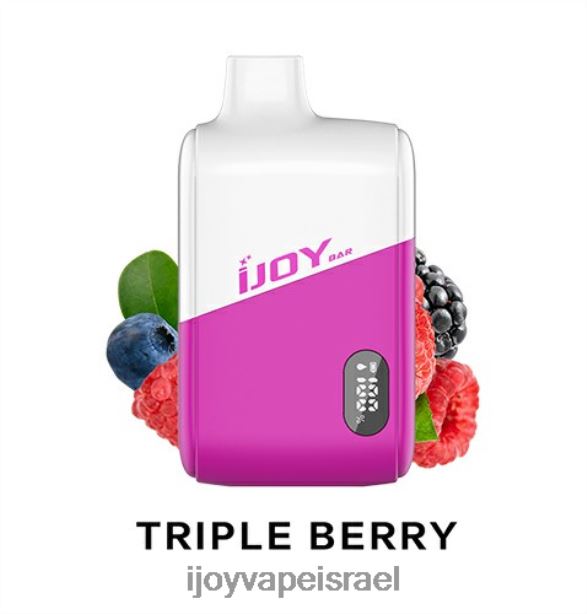 iJOY Bar IC8000 חַד פַּעֲמִי FLFJ6195 iJoy vape flavors קרח ברי משולש