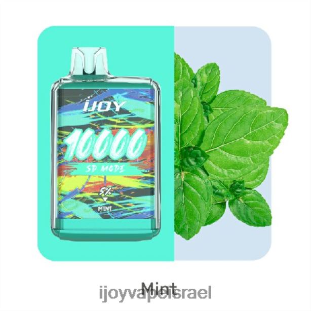 iJOY Bar SD10000 חַד פַּעֲמִי FLFJ6167 iJoy vape eilat מנטה