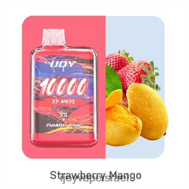 iJOY Bar SD10000 חַד פַּעֲמִי FLFJ6172 iJoy vape ישראל מנגו תות