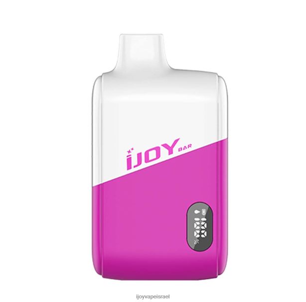 iJOY Bar Smart Vape 8000 שאיפות FLFJ611 iJoy vape israel צמר גפן מתוק