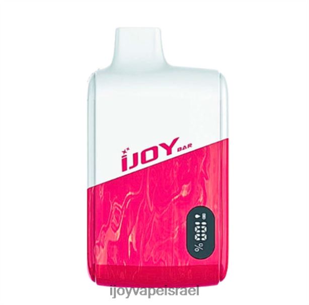iJOY Bar Smart Vape 8000 שאיפות FLFJ619 iJoy review אבטיח מנגו אפרסק