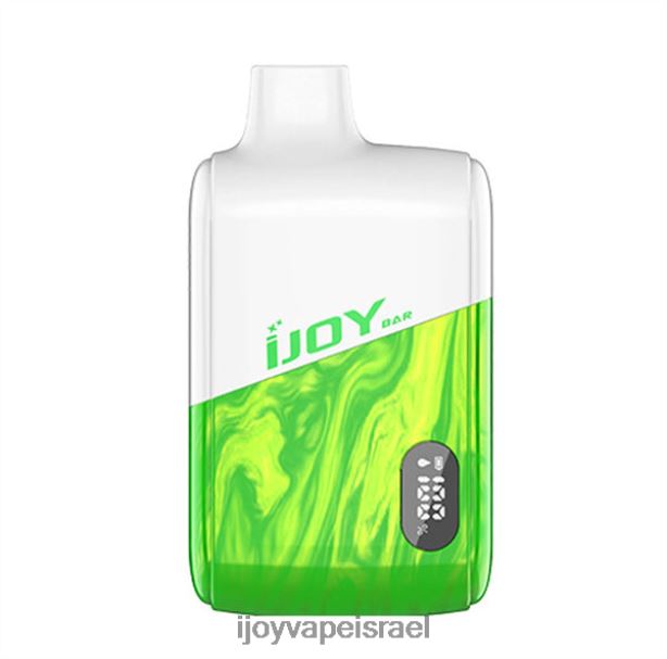 iJOY Bar Smart Vape 8000 שאיפות FLFJ61 iJoy vape israel מיץ תפוחים