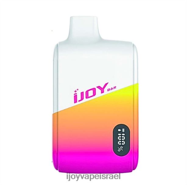 iJOY Bar Smart Vape 8000 שאיפות FLFJ69 iJoy review לימון דובדבן
