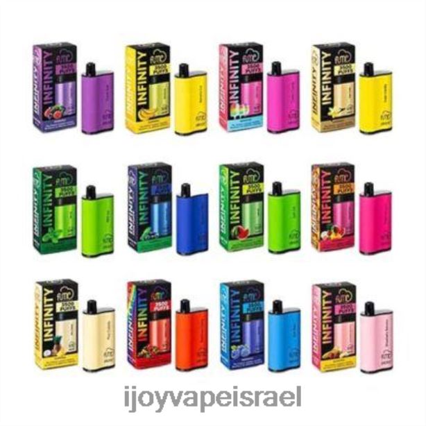 iJOY Fume Infinity פחזניות חד פעמיות 3500 | 12 מ"ל FLFJ6100 best iJoy flavor אוכמניות מנטה