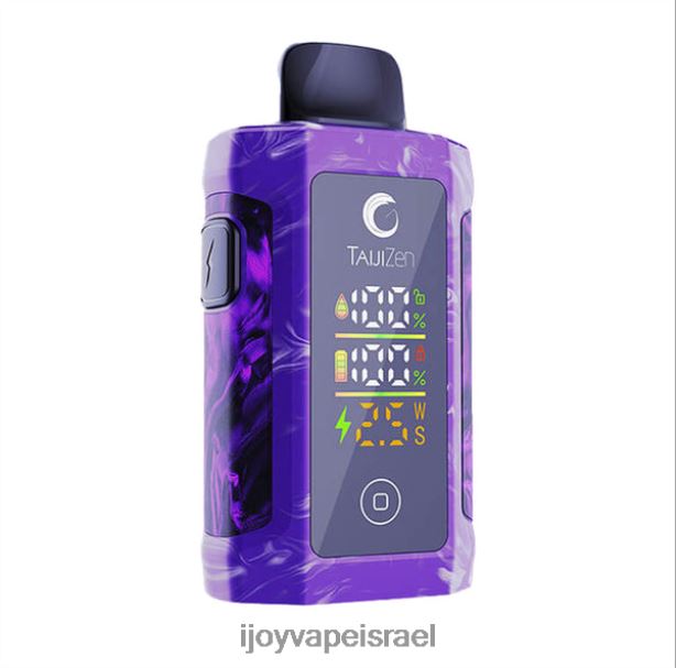 iJOY TaijiZen Judo 24000 אדים חד פעמיים FLFJ663 iJoy vape jerusalem ענבי תות חמצמץ