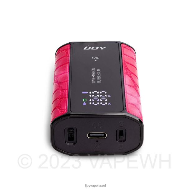 iJOY Captain 10000 vape FLFJ646 iJoy vape review צמר גפן מתוק תות